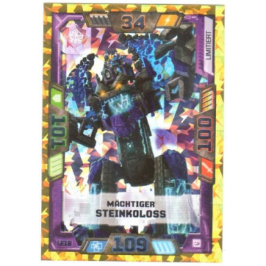nexo knights trading card game german series 2 - le18 mächtiger steinkoloss
