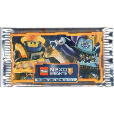nexo knights trading card game german series 2 - booster pack
