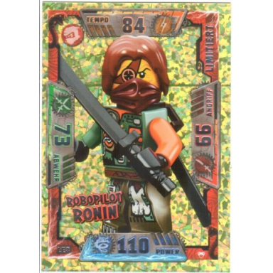 ninjago trading card game german series 2 - le8 robopilot ronin limited edition