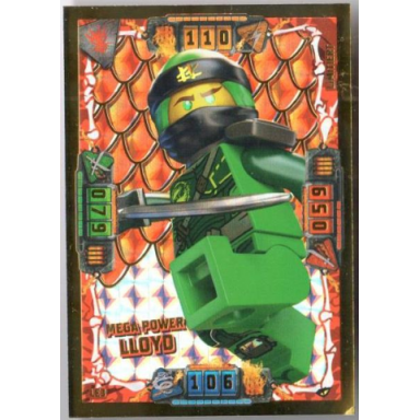 ninjago trading card game german series 4 - le3 mega power lloyd