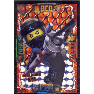 ninjago trading card game german series 4 - le4 mega power nya