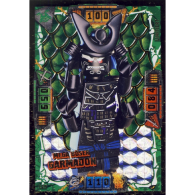 ninjago trading card game german series 4 - le9 mega böser garmadon
