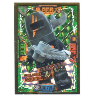 ninjago trading card game german series 4 - le23 mega böser arkade