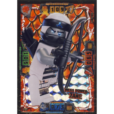 ninjago trading card game polish series 4 - le5 mega power zane