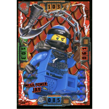 ninjago trading card game polish series 4 - le6 mega power jay