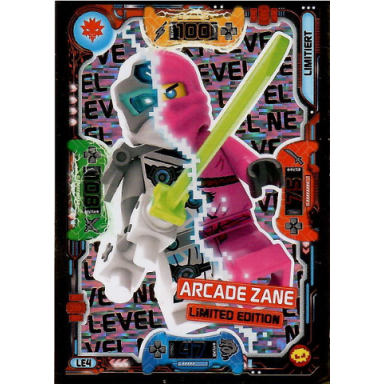 ninjago trading card game german series 5 next level - le4 arcade zane limited edition