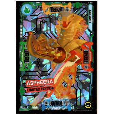 ninjago trading card game german series 5 - le11 aspheera limited edition