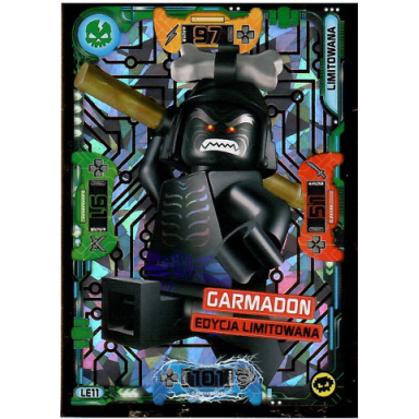 ninjago trading card game polish series 5 - le11 garmadon edycja limitowana