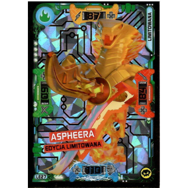 ninjago trading card game polish series 5 - le27 aspheera edycja limitowana