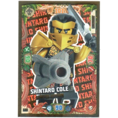 ninjago trading card game german series 6 - le5 shintaro cole limited edition