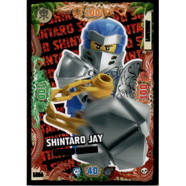 ninjago trading card game german series 6 - le14 shintaro jay limited edition