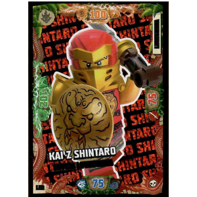 ninjago trading card game polish series 6 - le2 kai z shintaro kai edycja limitowana