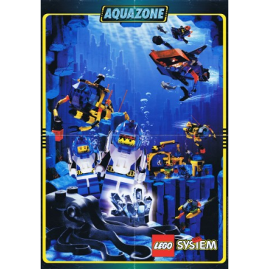 aquazone poster large 1995 a2 4.100.094 4.100.095-eu