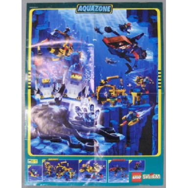 aquazone poster 1995 4.100.088 4.100.089-na