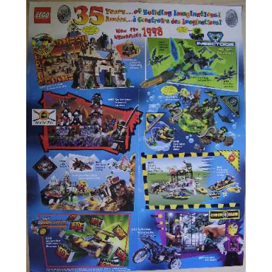 1998 35 years of building imaginations poster