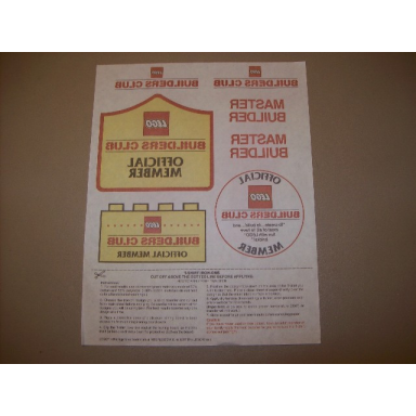 patch iron-on builders club official member
