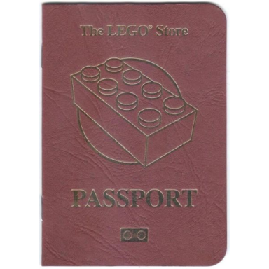 lego store passport eu version with stickers