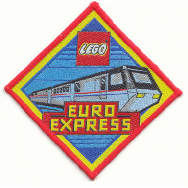 patch sew-on cloth diamond the lego club 4558 euro express train