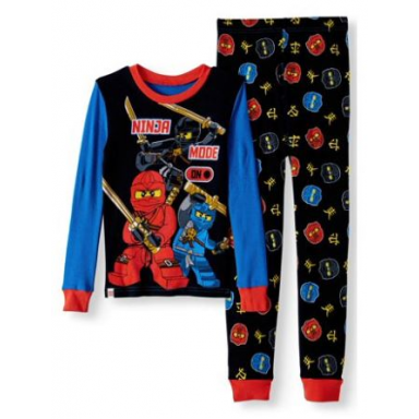 pajamas ninjago ninja mode glow in the dark youth