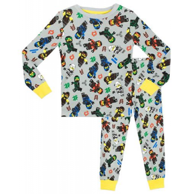 pajamas the lego ninjago movie gray youth