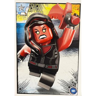 avengers trading card collection english series 1 - 101 red she-hulk