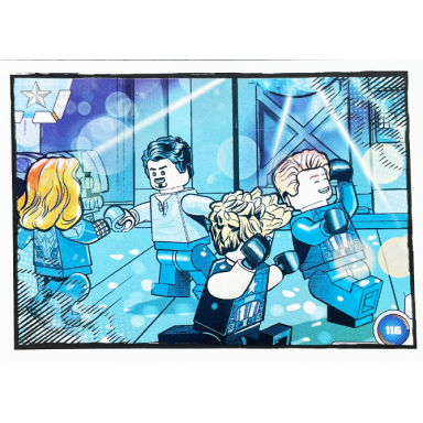 avengers trading card collection english series 1 - 116 heroic party