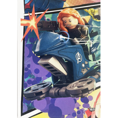 avengers trading card collection english series 1 - 157 puzzle piece
