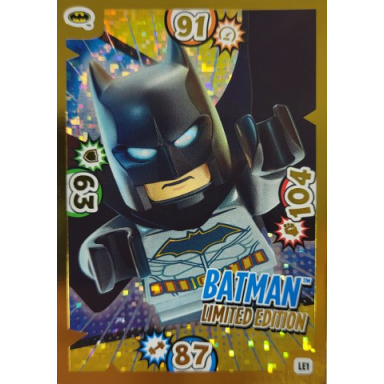 batman trading card game german series 1 - le1 batman limited edition