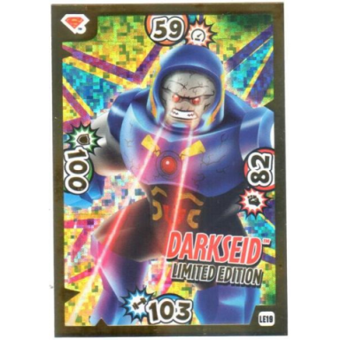batman trading card game german series 1 - le19 darkseid limited edition