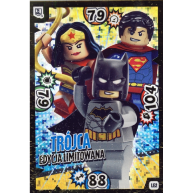 batman trading card game polish series 1 - le2 trójca edycja limitowana