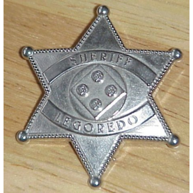badge legoredo sheriff star