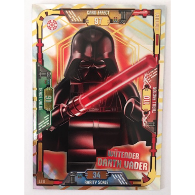 star wars trading card game german series 1 - le11 wütender darth vader