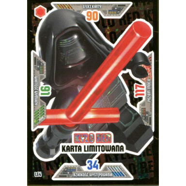 star wars trading card game polish series 2 - le4 kylo ren karta limitowana