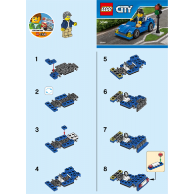 sports car polybag