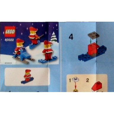 mini santa set polybag