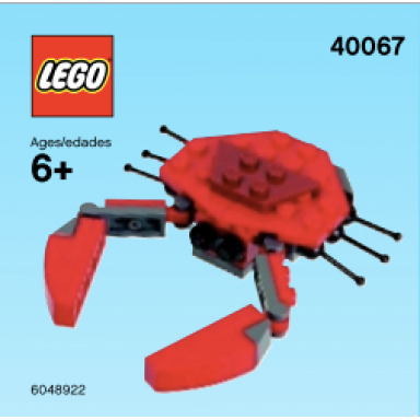 monthly mini model build set - 2013 07 july crab polybag