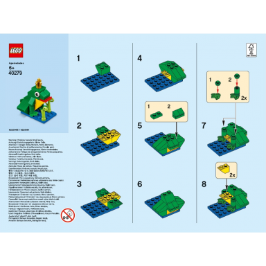 monthly mini model build set - 2018 04 april frog polybag