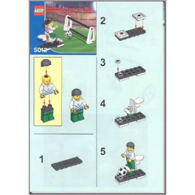 soccer player with goal polybag