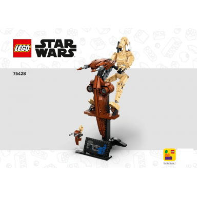 battle droid with stap
