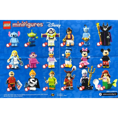 daisy duck disney series 1 complete set with stand and accessories
