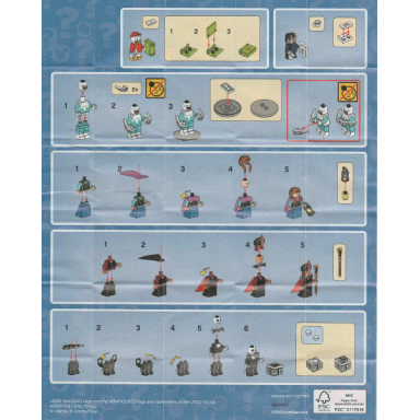 dale disney series 2 complete set with stand and accessories