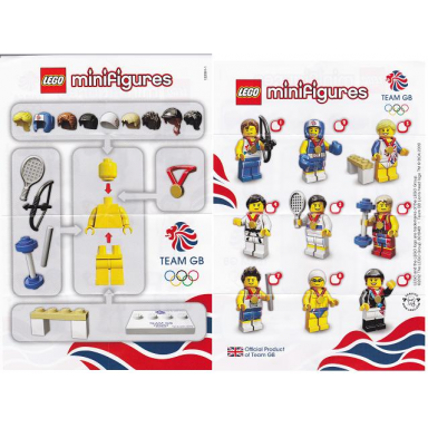 brawny boxer team gb complete set with stand and accessories