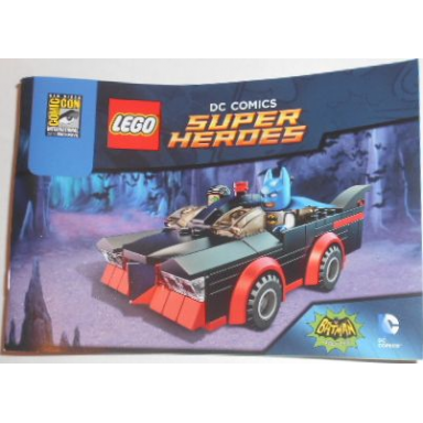 batman classic tv series batmobile - san diego comic-con 2014 exclusive