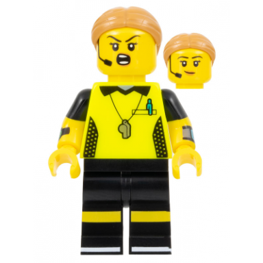 football referee series 24 minifigure only without stand and accessories
