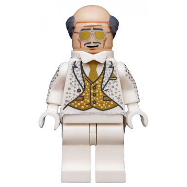 disco alfred pennyworth the lego batman movie series 2 minifigure only without stand and accessories