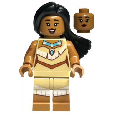 pocahontas disney 100 minifigure only without stand and accessories