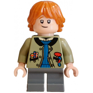 ron weasley - olive green jacket blue jumper