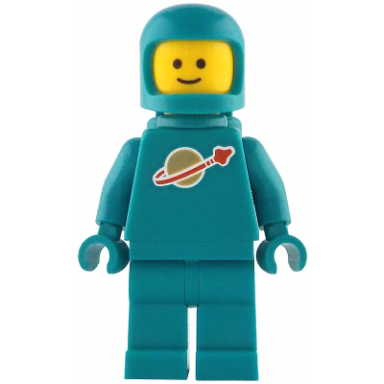 classic space - dark turquoise with air tanks and updated helmet