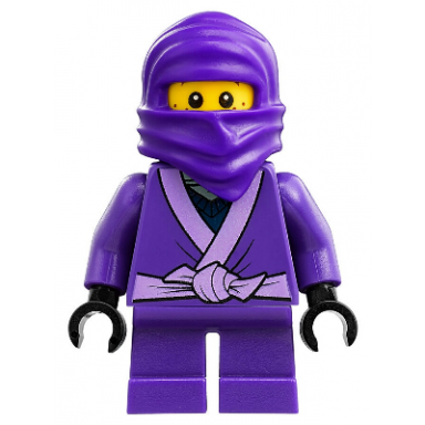 lil nelson - dark purple robe