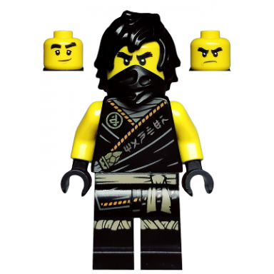 cole - legacy rebooted ninjago logogram manter on torso
